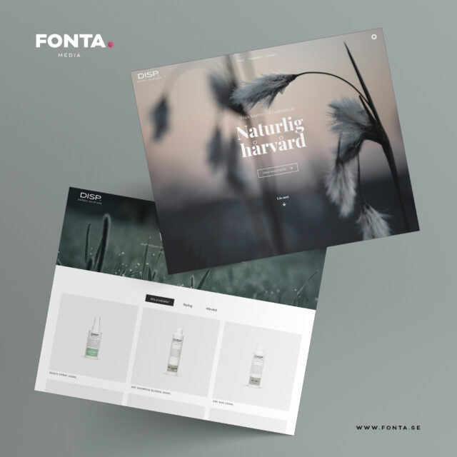 Ny hemsida -> Disp är ett professionellt hårvårdsföretag beläget i Örnsköldsvik, mitt i det natursköna Höga Kusten. Vi erbjuder en naturlig hårvård & styling där alla produkter är utvecklade och producerade i Sverige. 

 #fontamedia #örnsköldsvik #övik #högakusten #webbyrå #nyhemsida