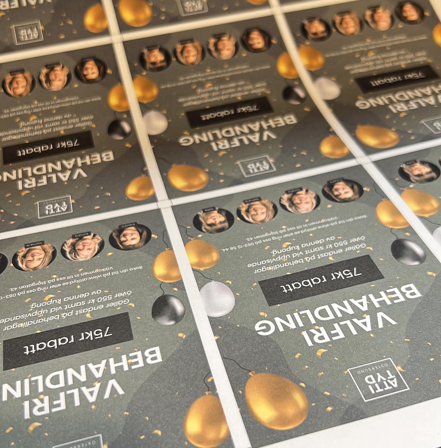 Attityd i Östersund ska ha en nyöppning i slutet av september och behövde annons, affischer till gatupratare, goodiebags med mera. @attitydstorgatan43 #fonta #grafiskformgivning #norrland