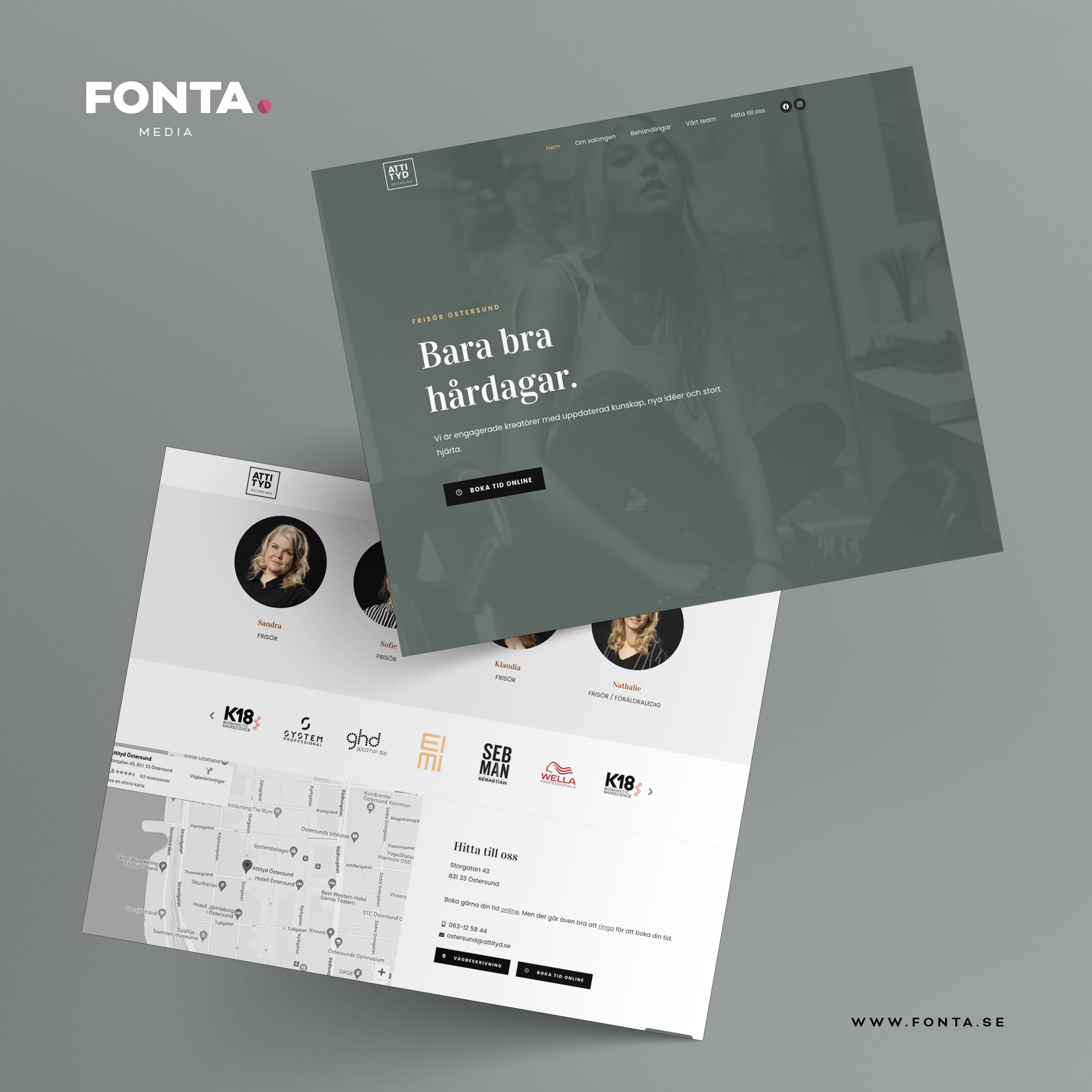 Hemsida till Attityd frisörsalong i Östersund.

👉 www.attityd.se

#fontamedia #webbyrå #nyhemsida #högakusten #övik #örnsköldsvik #hemsida