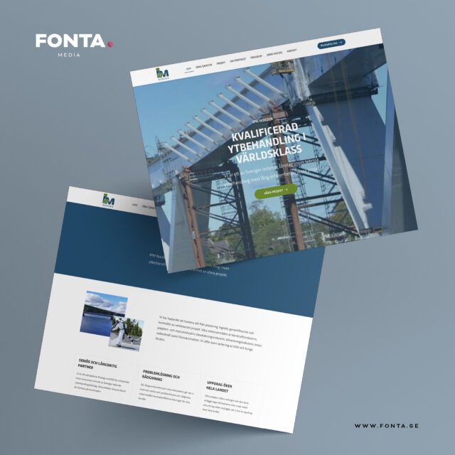 Hemsida till IPM Norden som sysslar med ytbehandlingar inom olika typer av industrier.
👉 www.ipmnorden.com

#fontamedia #webbyrå #nyhemsida #högakusten #övik #örnsköldsvik #hemsida